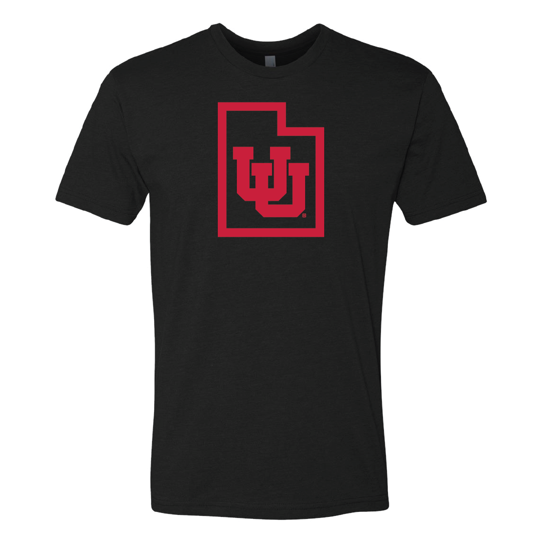 Interlocking UU - State Outline Mens T-Shirt