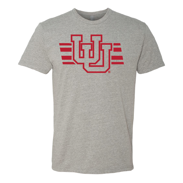 Interlocking UU - Utah Stripe - Singlecolor Youth T-shirt