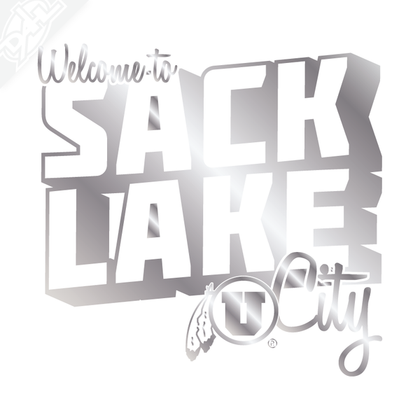 Sack Lake City Vinyl Decal