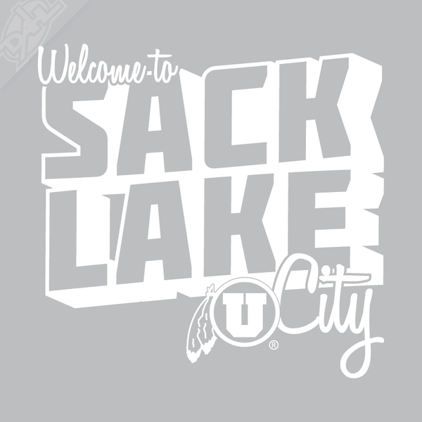 Sack Lake City Vinyl Decal