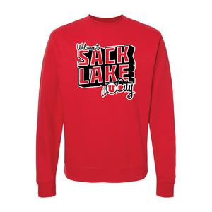 Sack Lake City Embroidered Crew Neck Sweatshirt