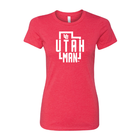 Utah Man State Womens T-Shirt