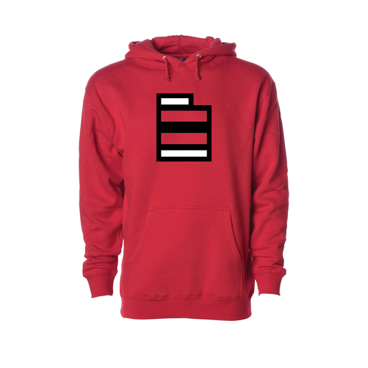 State W/Utah Stripe  Embroidered Hoodie