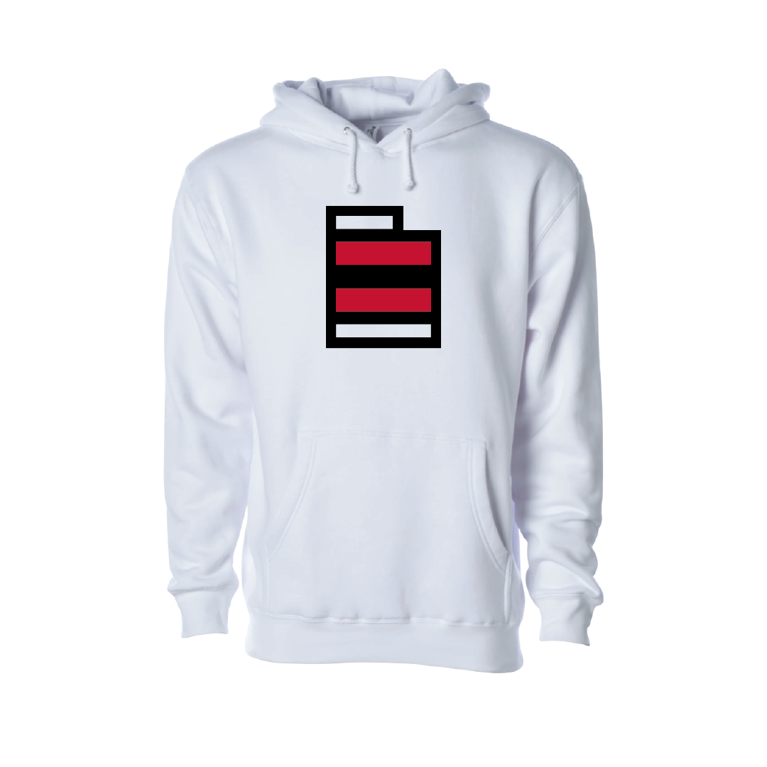 State W/Utah Stripe  Embroidered Hoodie