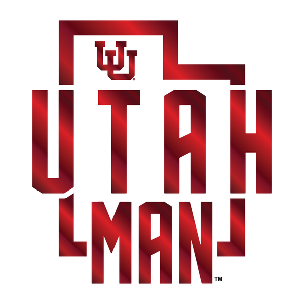 Utah Man - State Outline Vinyl Decal