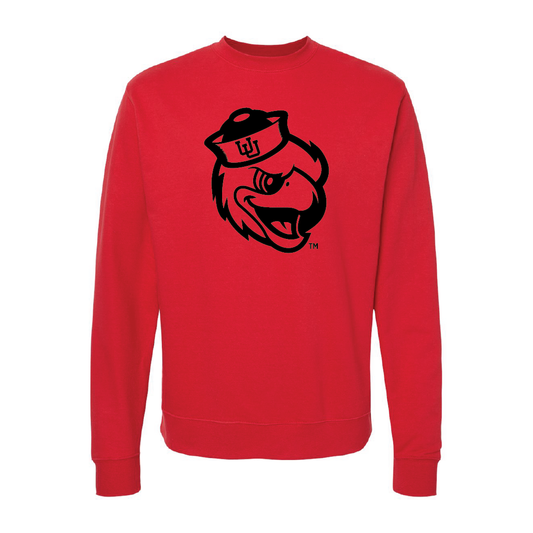 Swoop Embroidered Crew Neck Sweatshirt