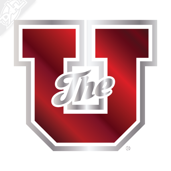 The U 2 Color Chrome Vinyl Decal