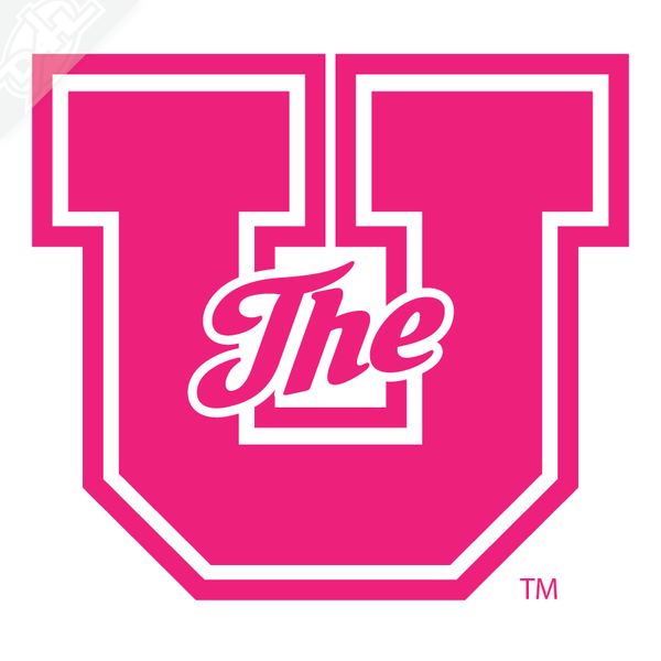 The U Outlined Vinyl Decal