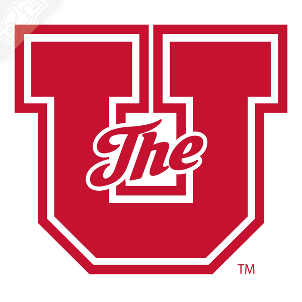 The U Outlined Vinyl Decal