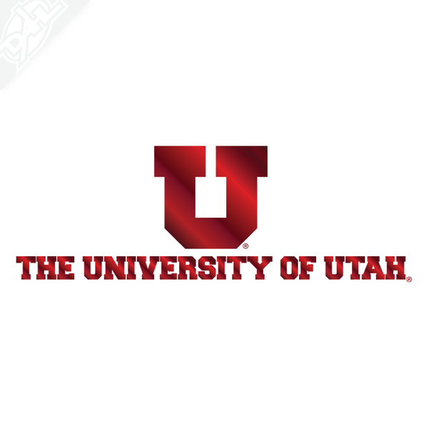Small Block U University of Utah Vinyl Decal