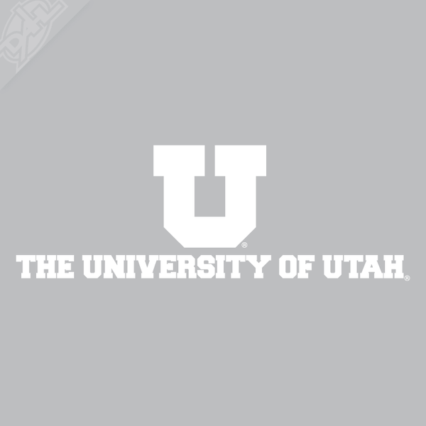 Small Block U University of Utah Vinyl Decal