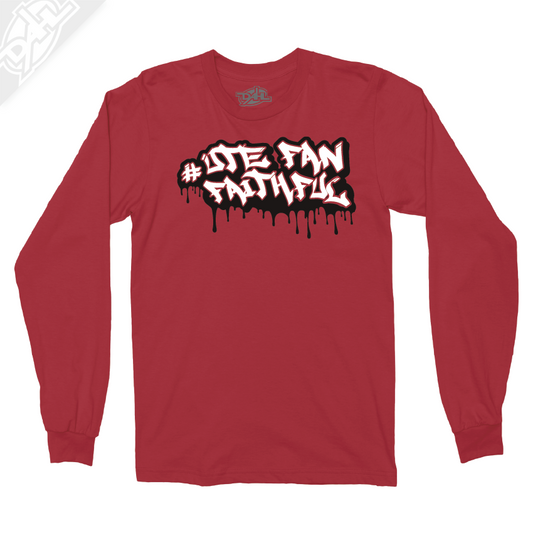 Ute Fan Faithful Graffiti - Long Sleeve