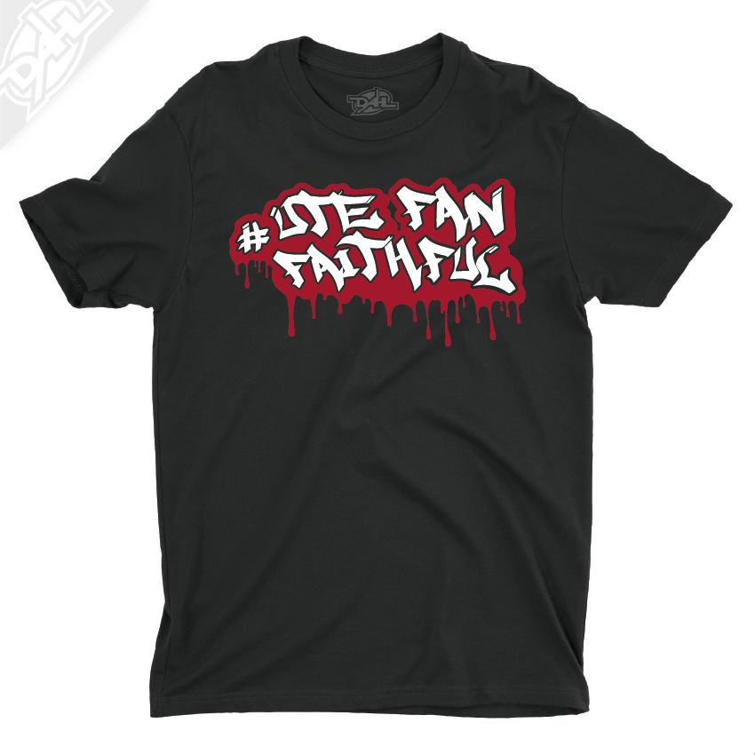 Ute Fan Faithful Graffiti - Boys T-Shirt