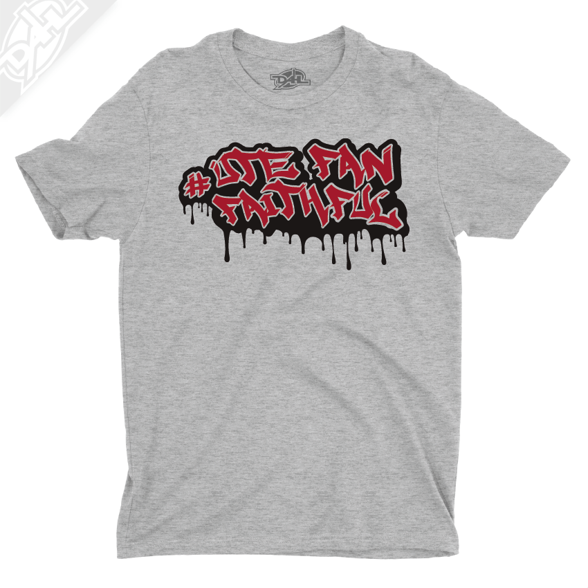 Ute Fan Faithful Graffiti - Boys T-Shirt