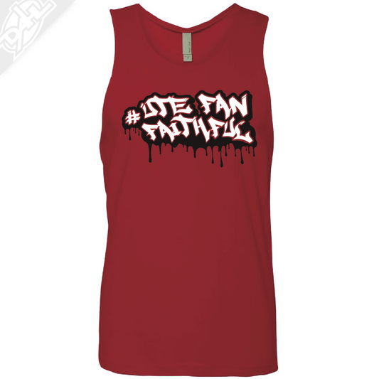 Ute Fan Faithful Graffiti - Mens Tank Top