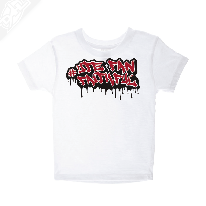 Ute Fan Faithful Graffiti - Infant/Toddler Shirt