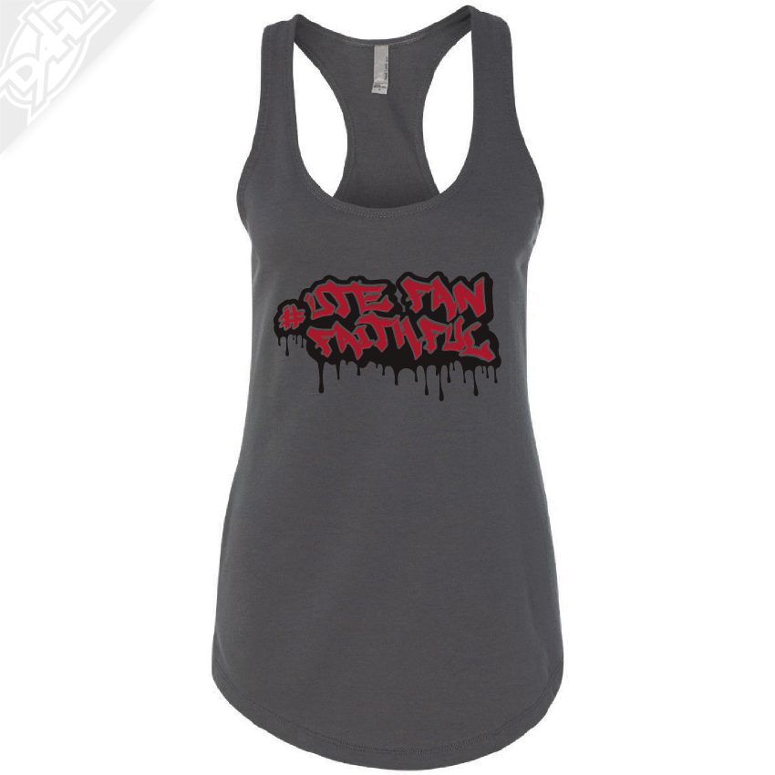 Ute Fan Faithful Graffiti - Womens Tank Top