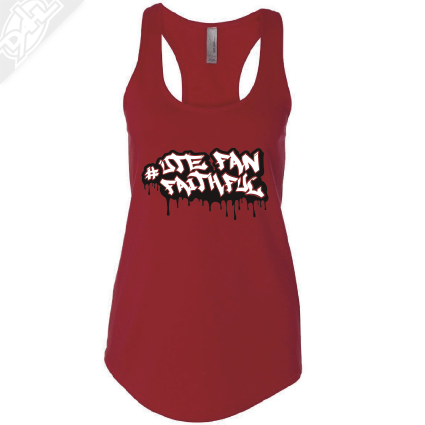 Ute Fan Faithful Graffiti - Womens Tank Top