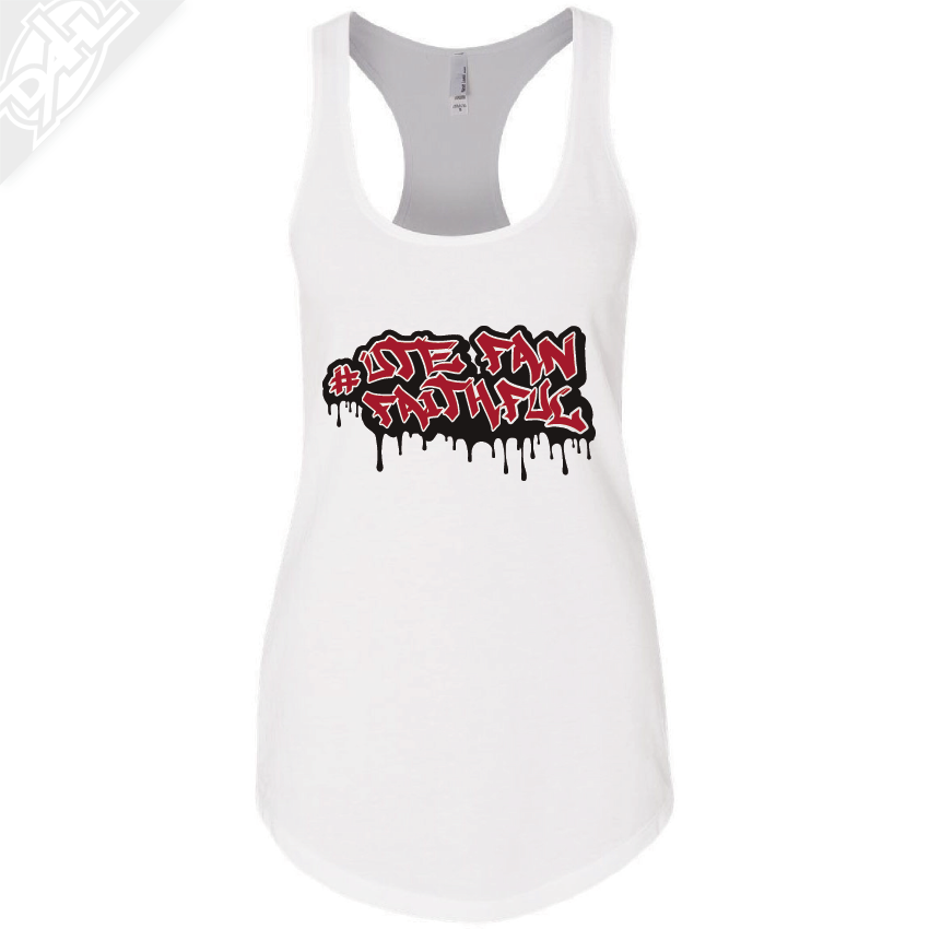 Ute Fan Faithful Graffiti - Womens Tank Top