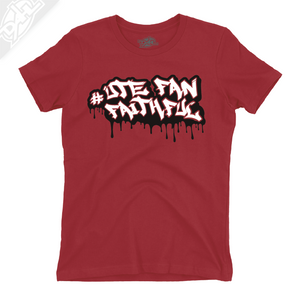 Ute Fan Faithful Graffiti - Womens T-Shirt