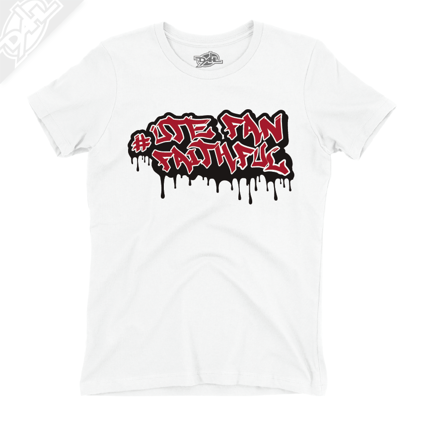 Ute Fan Faithful Graffiti - Girls T-Shirt