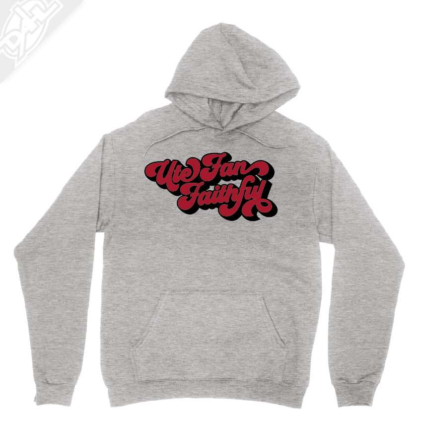 Ute Fan Faithful Retro - Hoodie