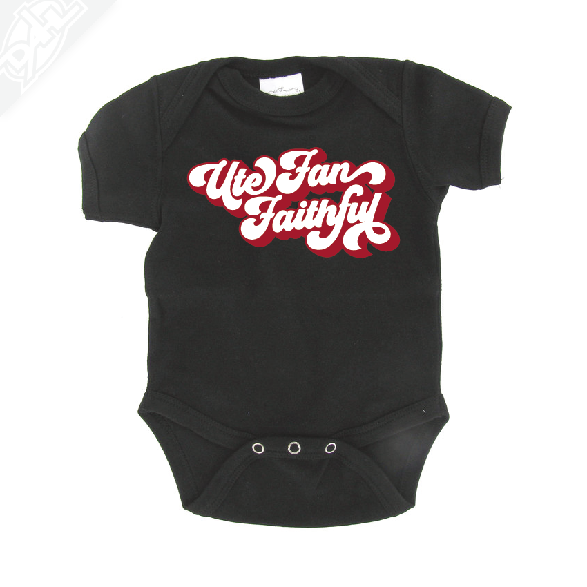 Ute Fan Faithful Retro - Onesie