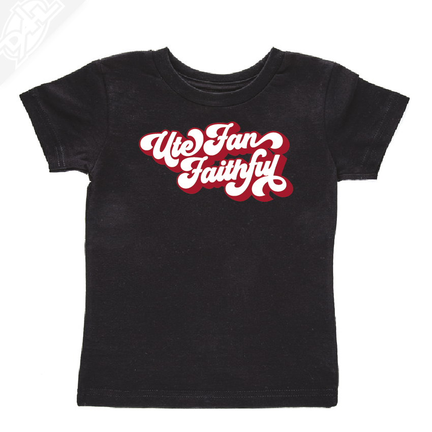 Ute Fan Faithful Retro - Infant/Toddler Shirt