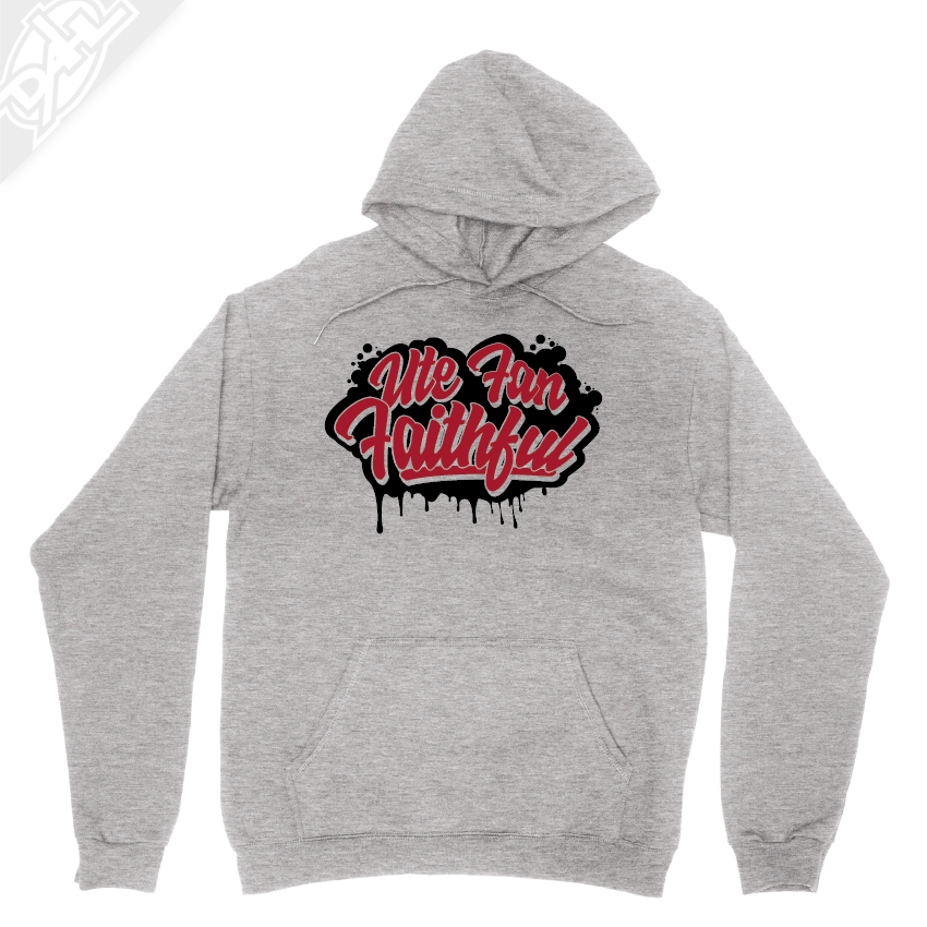 Ute Fan Faithful Script - Hoodie