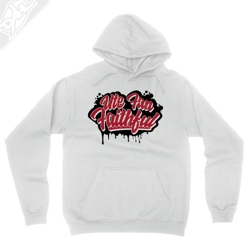 Ute Fan Faithful Script - Hoodie