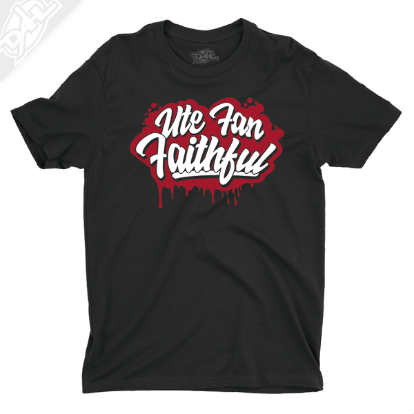 Ute Fan Faithful Script - Boys T-Shirt