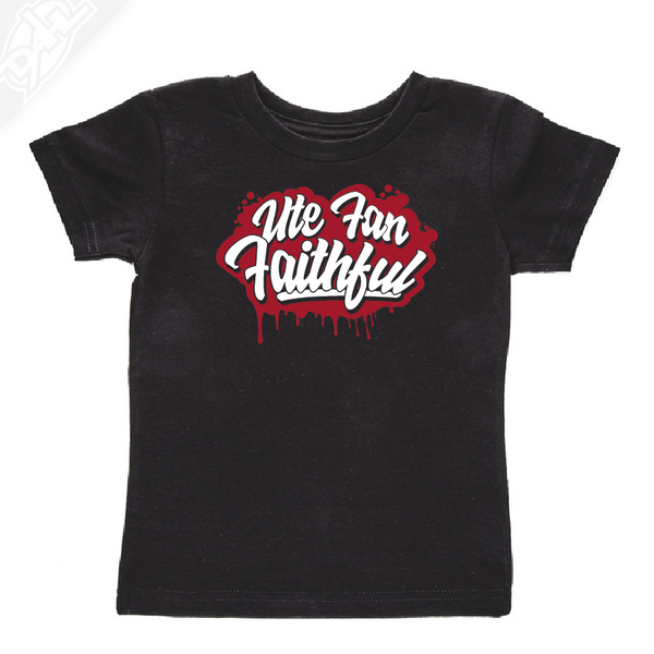Ute Fan Faithful Script - Infant/Toddler Shirt