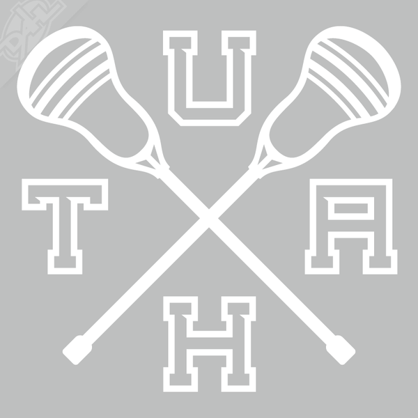 UTAH Lacrosse Vinyl Decal