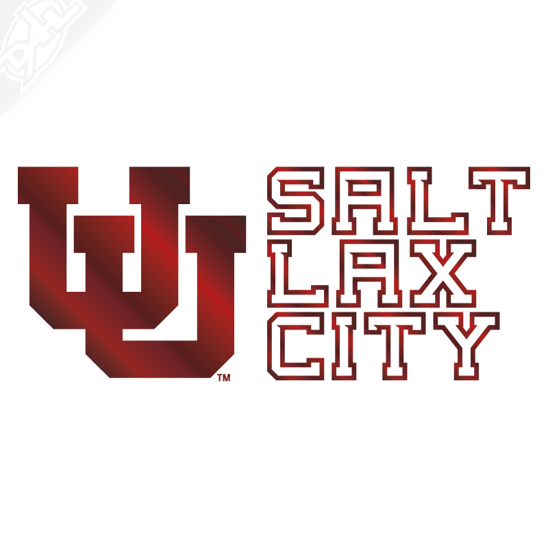 Interlocking UU - Salt Lax City  Vinyl Decal