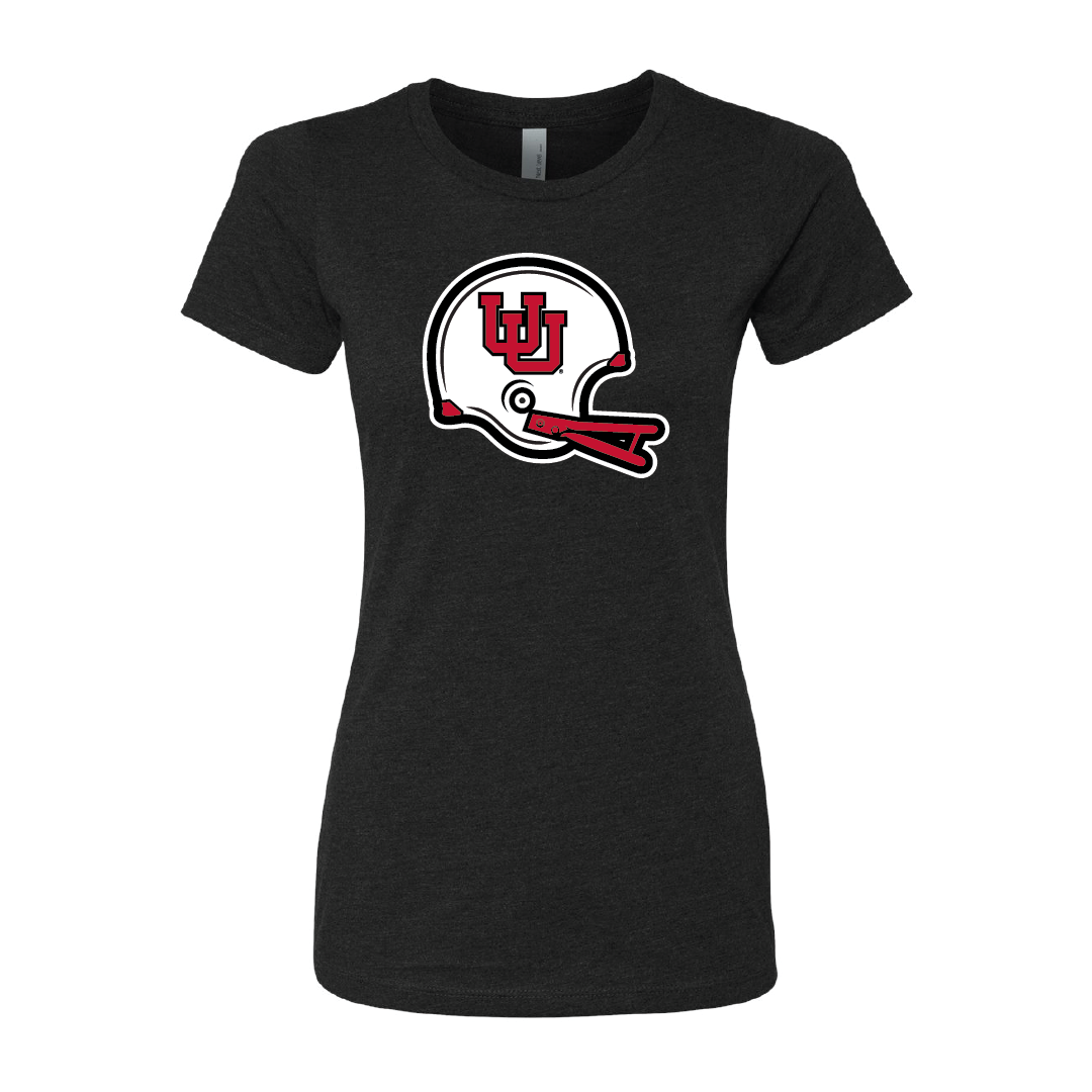 Interlocking UU Throwback Helmet Womens T-Shirt