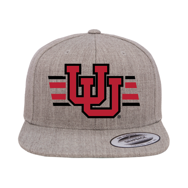 Interlocking UU W/Utah Stripe Hats