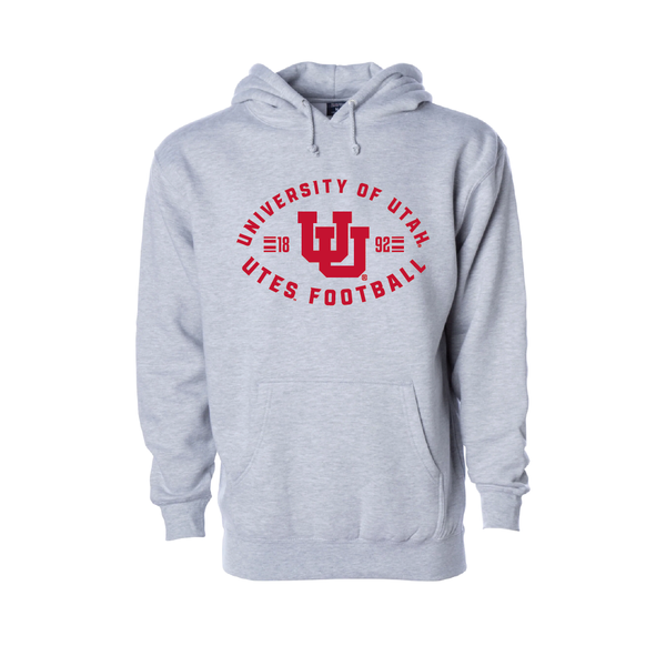 University of Utah Utes Football  Embroidered Hoodie