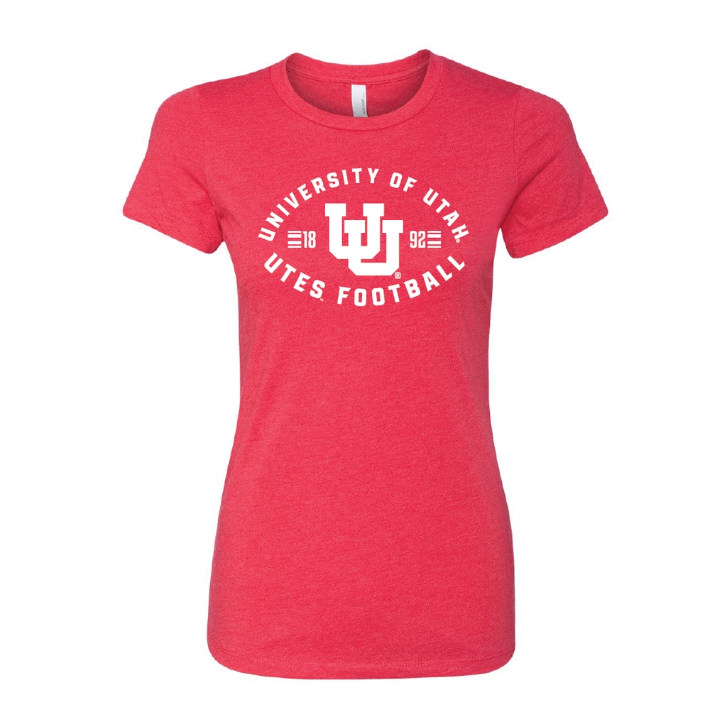 University of Utah Utes Football Womens T-Shirt – Dahlelama