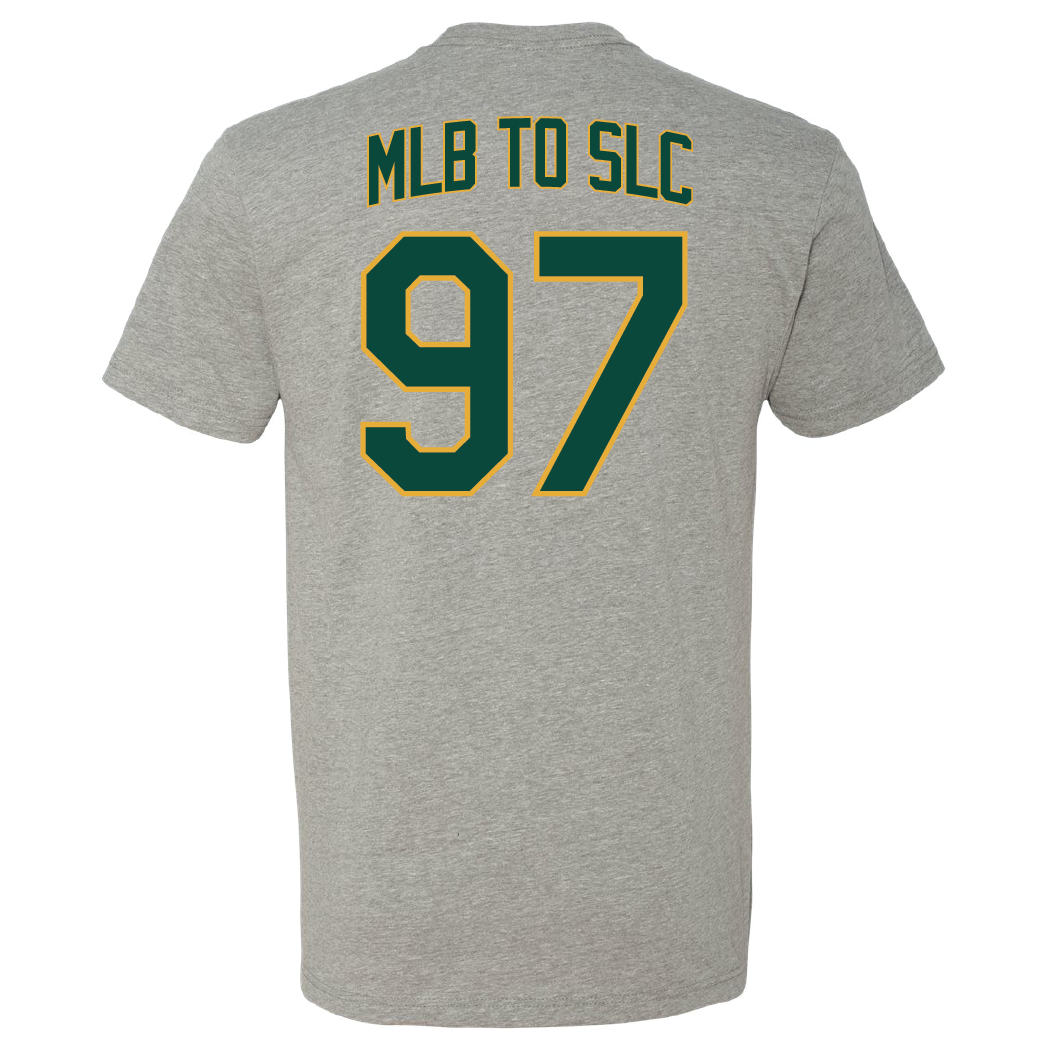 MLB to SLC Custom T-shirt Jersey