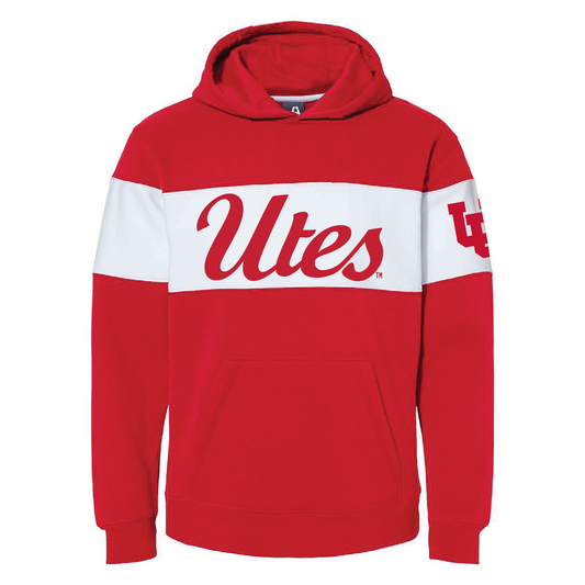 Red Striped Men's Hoodie