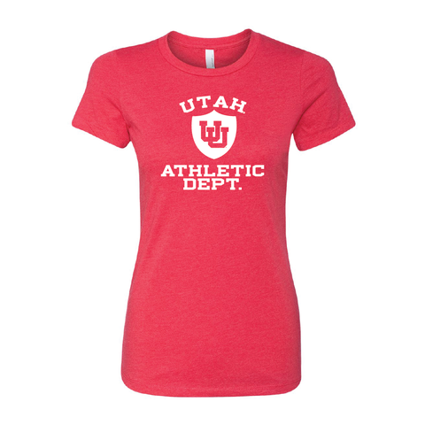 Utah Athletic Department Womens T-Shirt