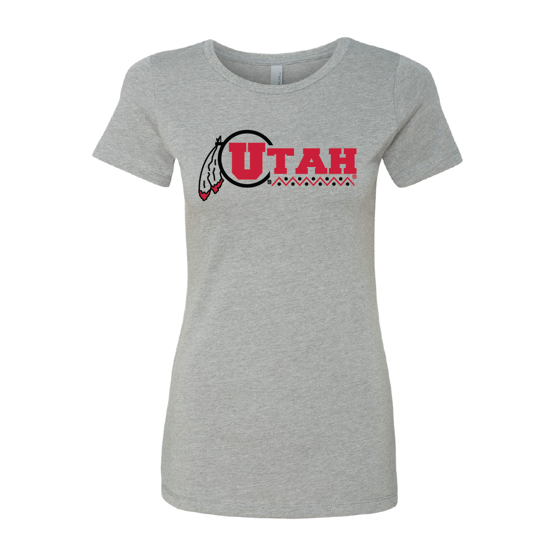 Utah Basketball - Throwback Womens T-Shirt