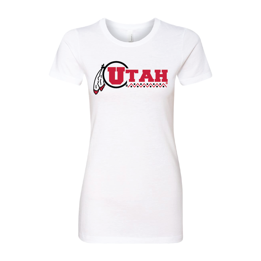 Utah Basketball - Throwback Womens T-Shirt