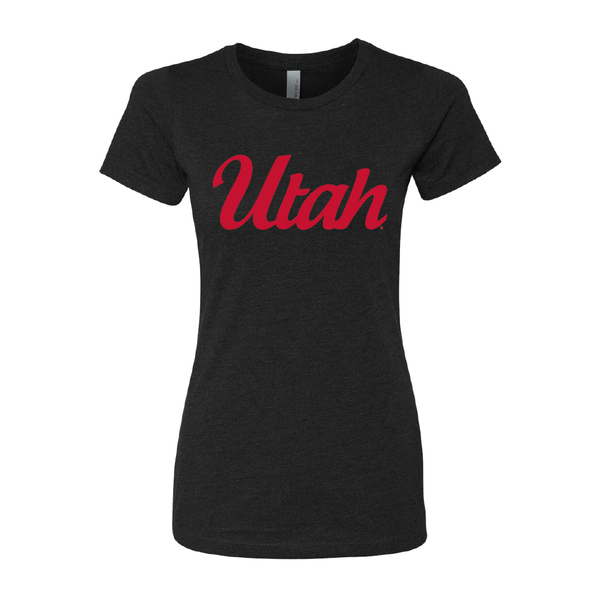 Utah Script Womens T-Shirt