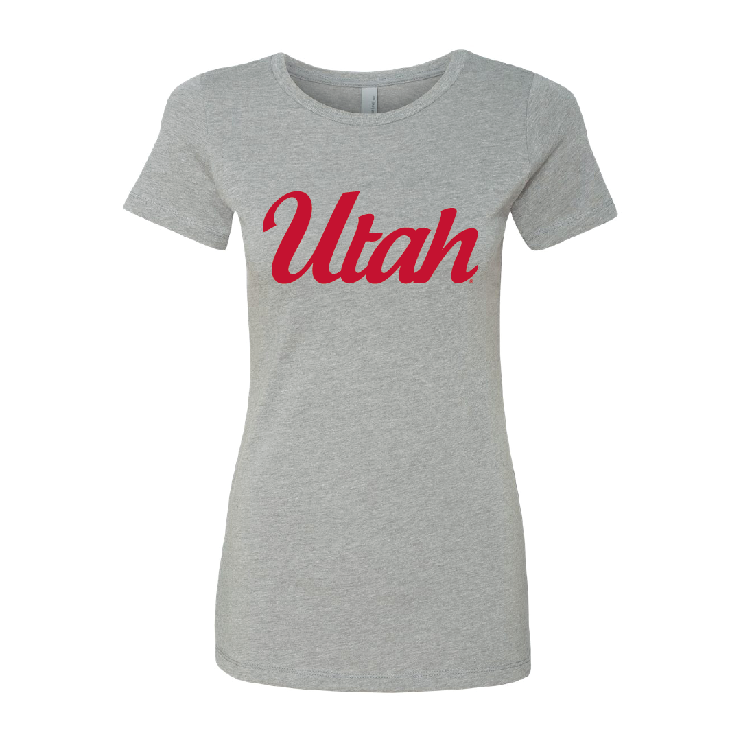 Utah Script Womens T-Shirt