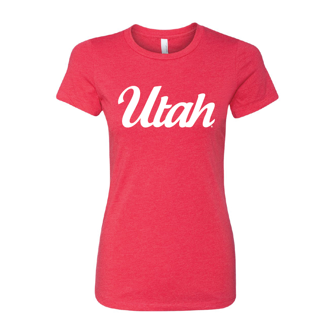 Utah Script Womens T-Shirt