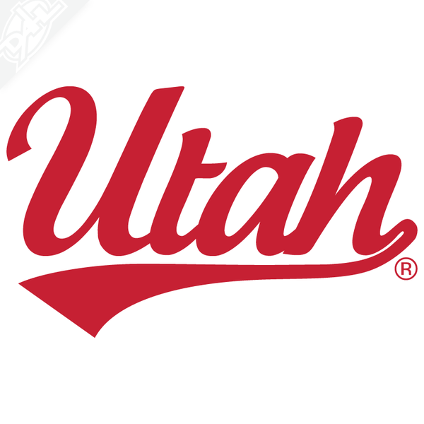 Utah Script Vinyl Decal