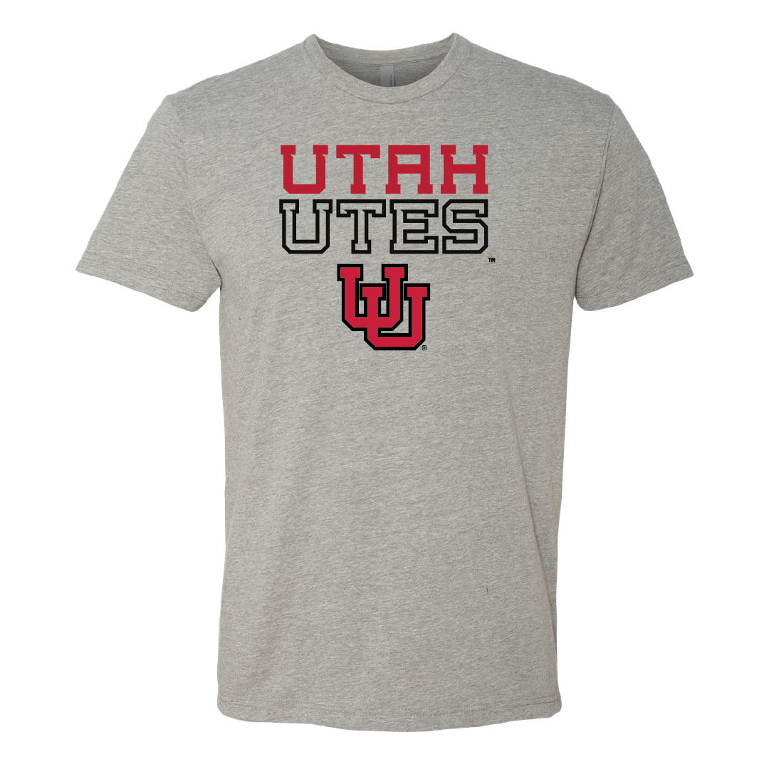 Utah Utes - Interlocking UU Mens T-Shirt