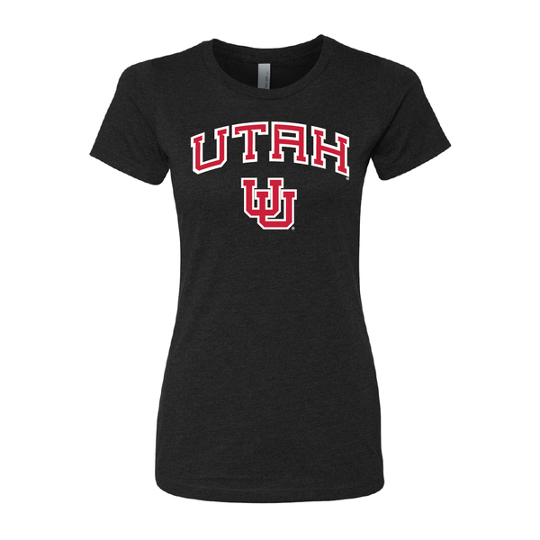 Utah Wordmark- Interlocking UUWomens T-Shirt