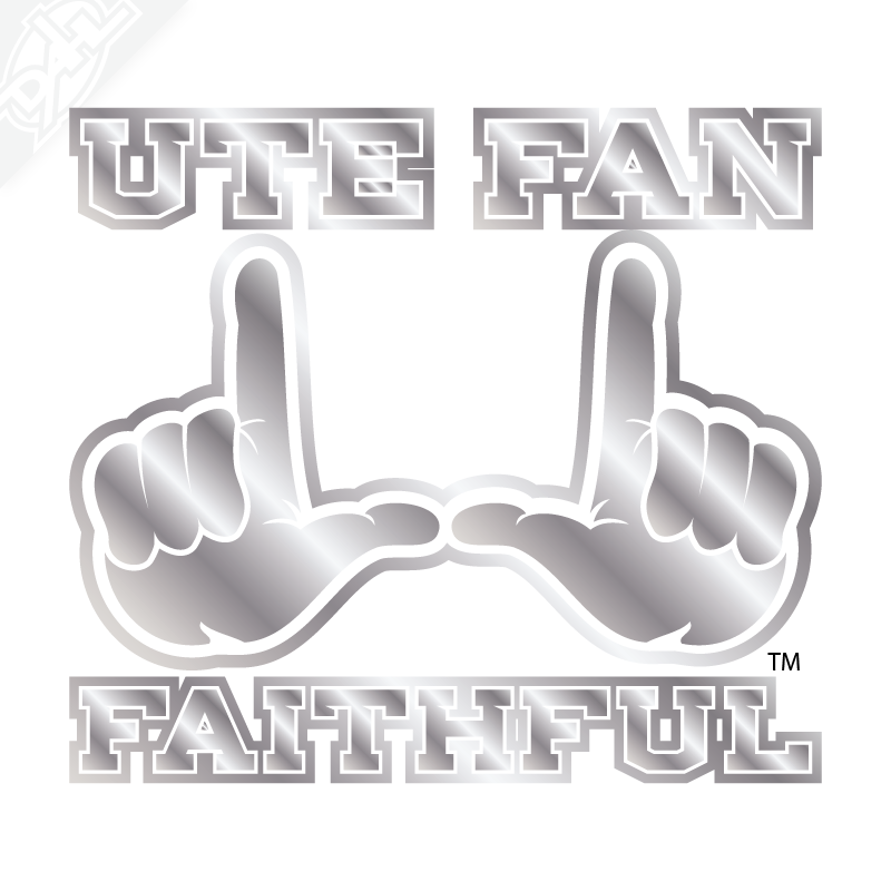 Utah Fan Faithful Vinyl Decal